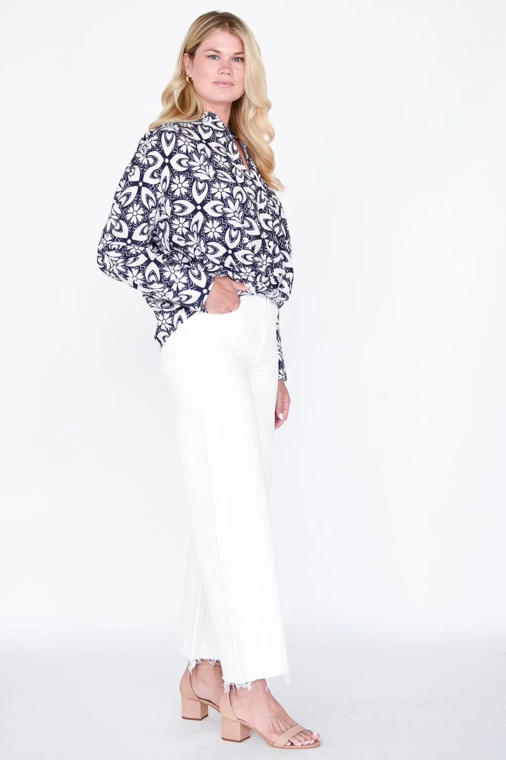 Berlin Button Down Top