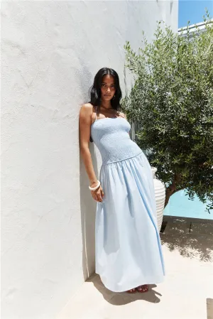 Blessed Destiny Maxi Dress Blue