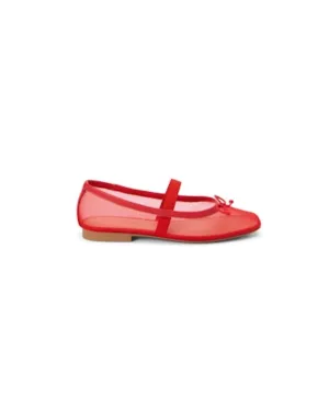 Bronx Ballet Flat Cherry Red