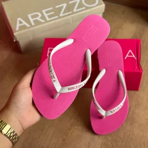 Chinelo de Dedo Arezzo Multicolorido Essential Action Z190260059