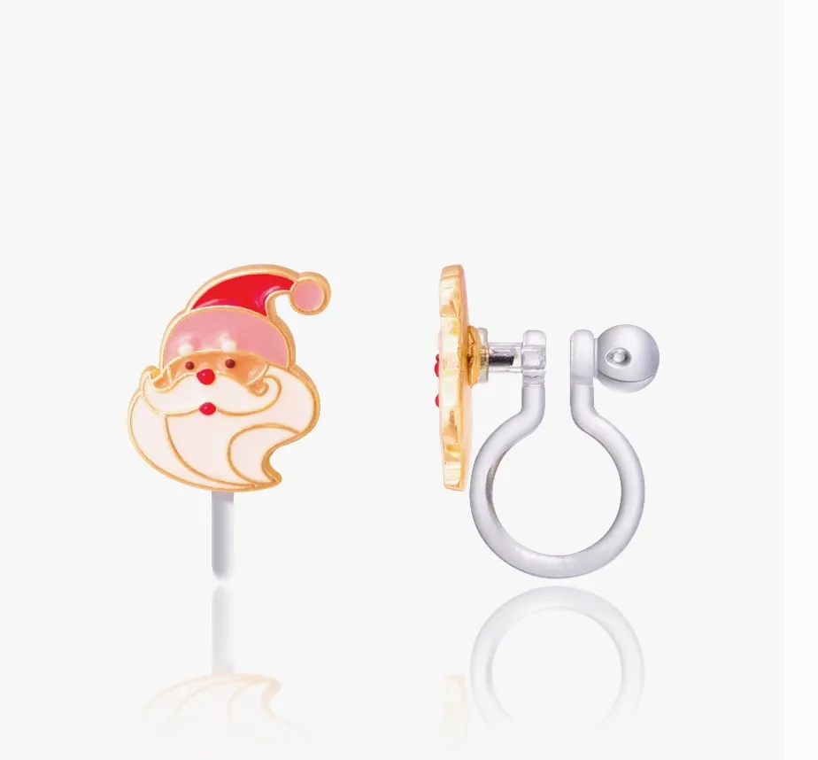 Clip On Holiday Earrings | Holly Jolly