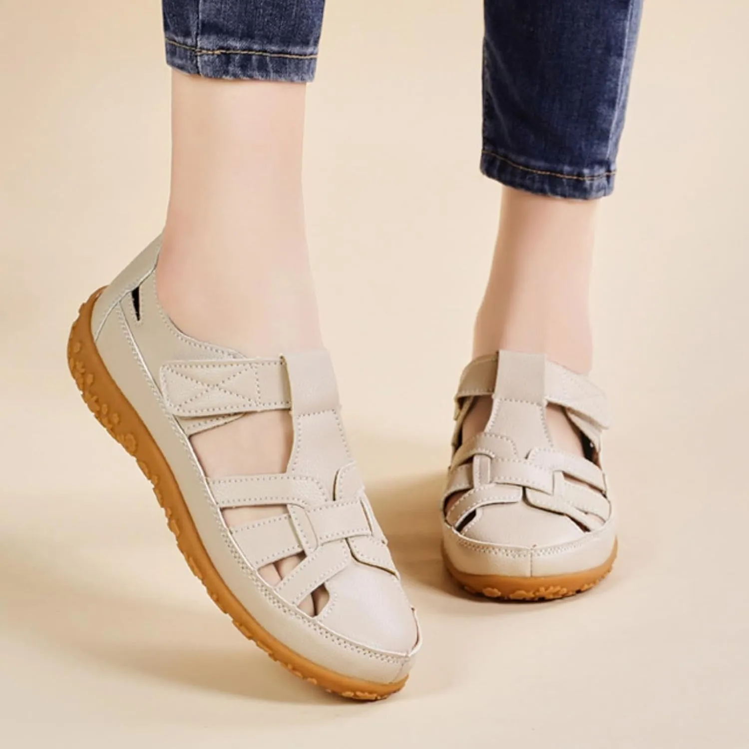 Fisherman Sandals for Women Close Toe Gladiator Sandals with Straps Roman Style Sport Non Slip Shoes Hollow Out Summer Shoes for Walking Dressy Trendy 2025