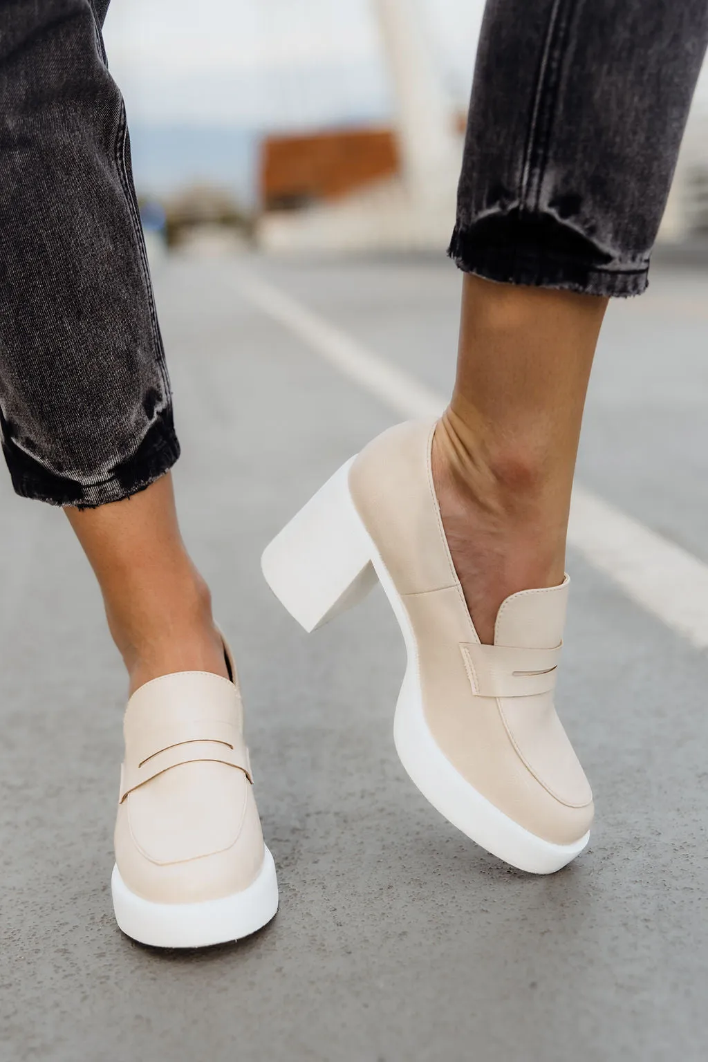 Hannah Heels-Beige