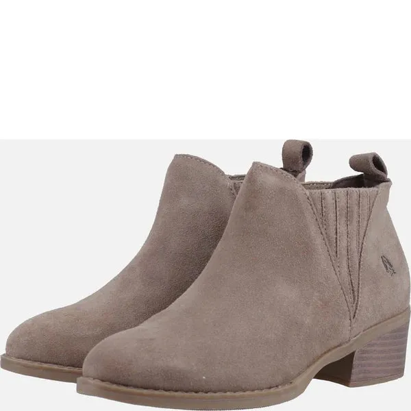 Hush Puppies Isobel Taupe Womens Ankle Boots