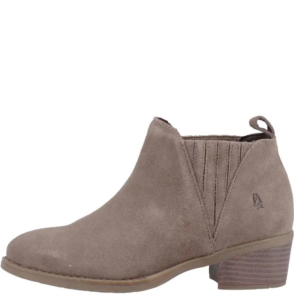 Hush Puppies Isobel Taupe Womens Ankle Boots