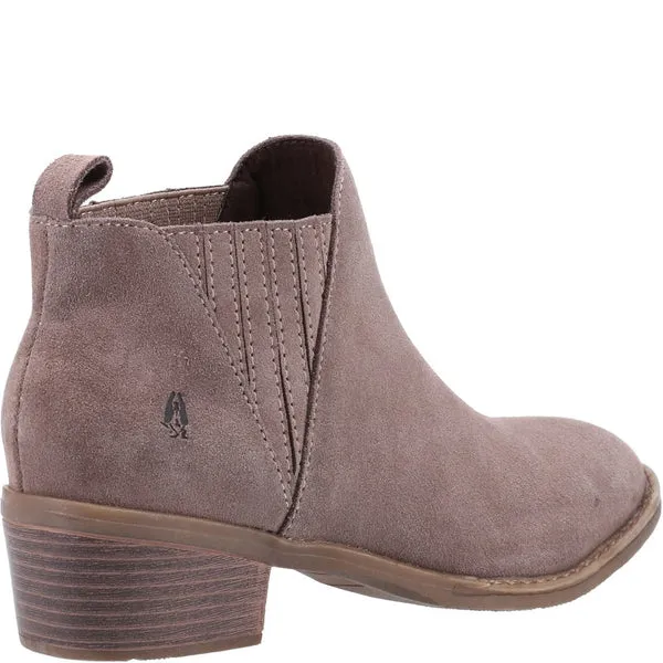 Hush Puppies Isobel Taupe Womens Ankle Boots