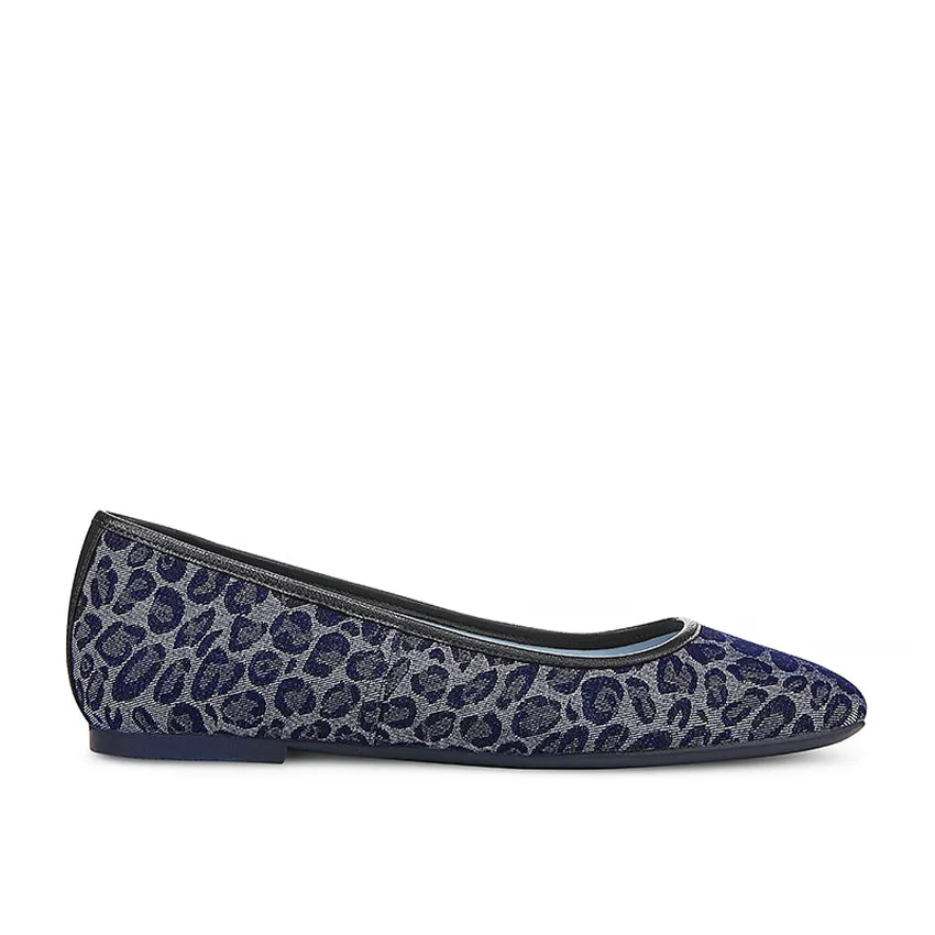 Hyacinth Orinda Women's Flat Shoes - Denim Multi