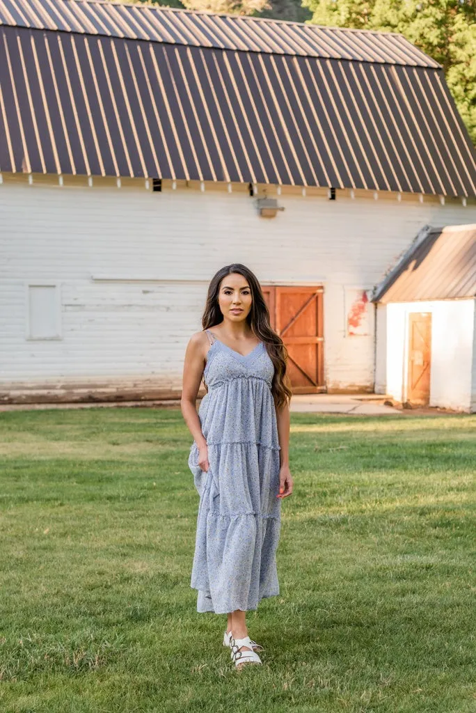 LIVING FREE BEAUTY - Original Wander on Chiffon Cami Dress