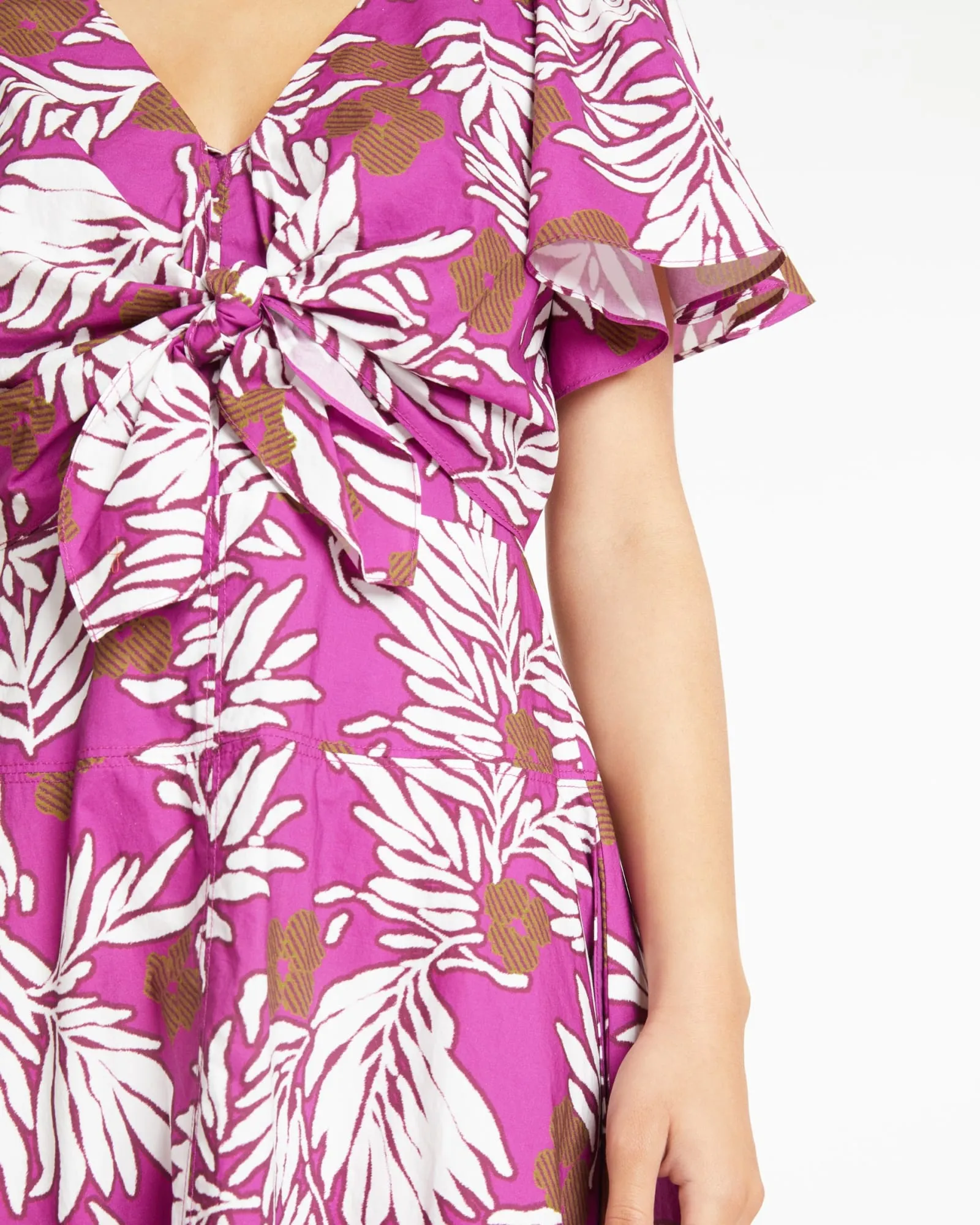 Lonna Dress | BOYSENBERRY/CHALK MULTI