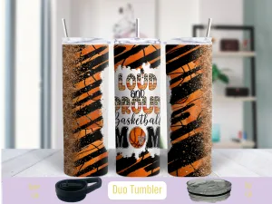 Loud Proud Basketball Mom 20 oz Duo Tumbler (Personalized Optional)