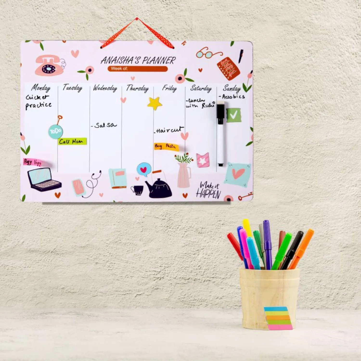 Magnetic Planner - Work mode