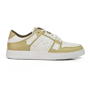 McCoy's Hunter Leather Skel Lows Men's Sneakers Sea Green and White