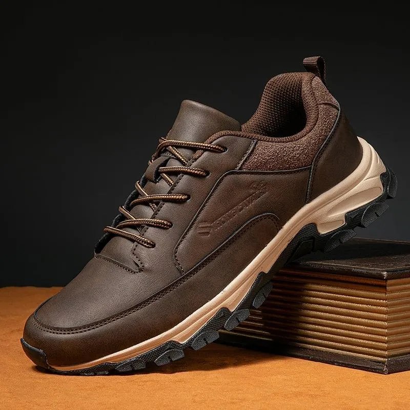 Men's  Comfortable  Leather Sneaker With Arch Support And Shock Absorption(Buy 2 Free Shipping✔️)