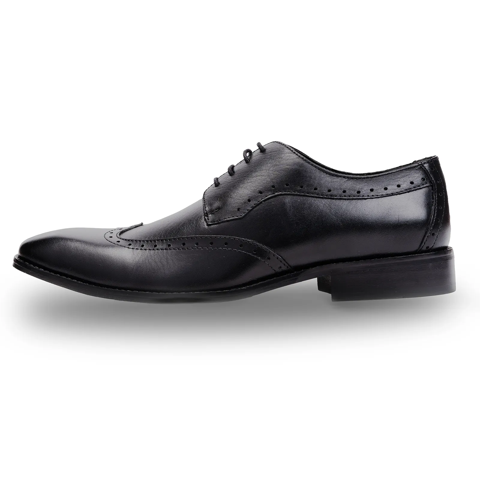 Men's derby brogue lace up shoes