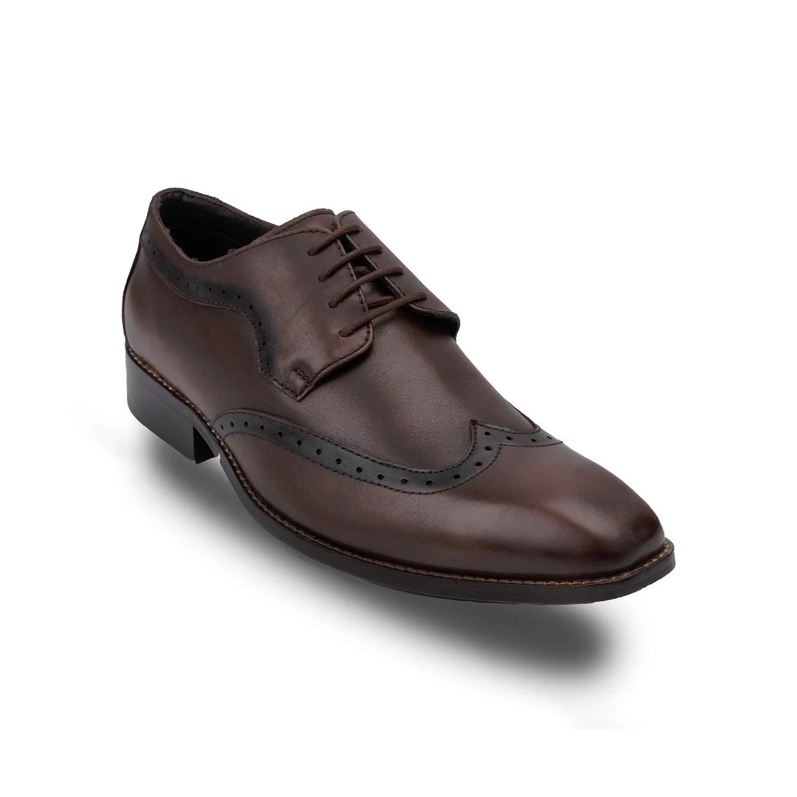 Men's derby brogue lace up shoes