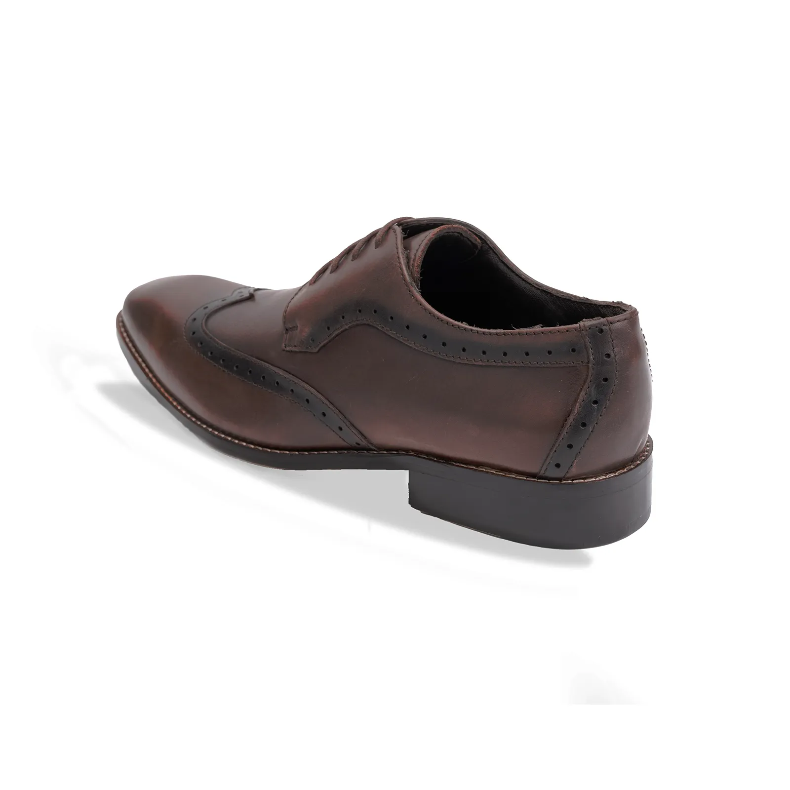Men's derby brogue lace up shoes