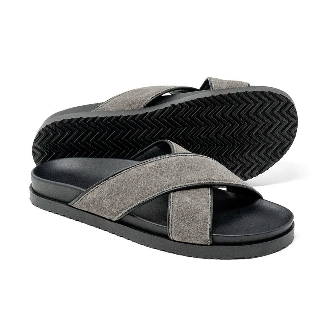 Men's Grigio Amalfi Crossover Sandal