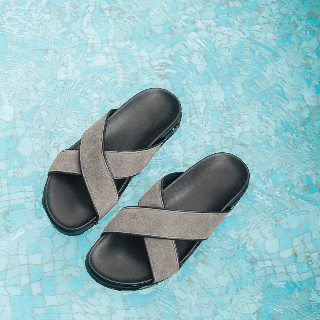 Men's Grigio Amalfi Crossover Sandal