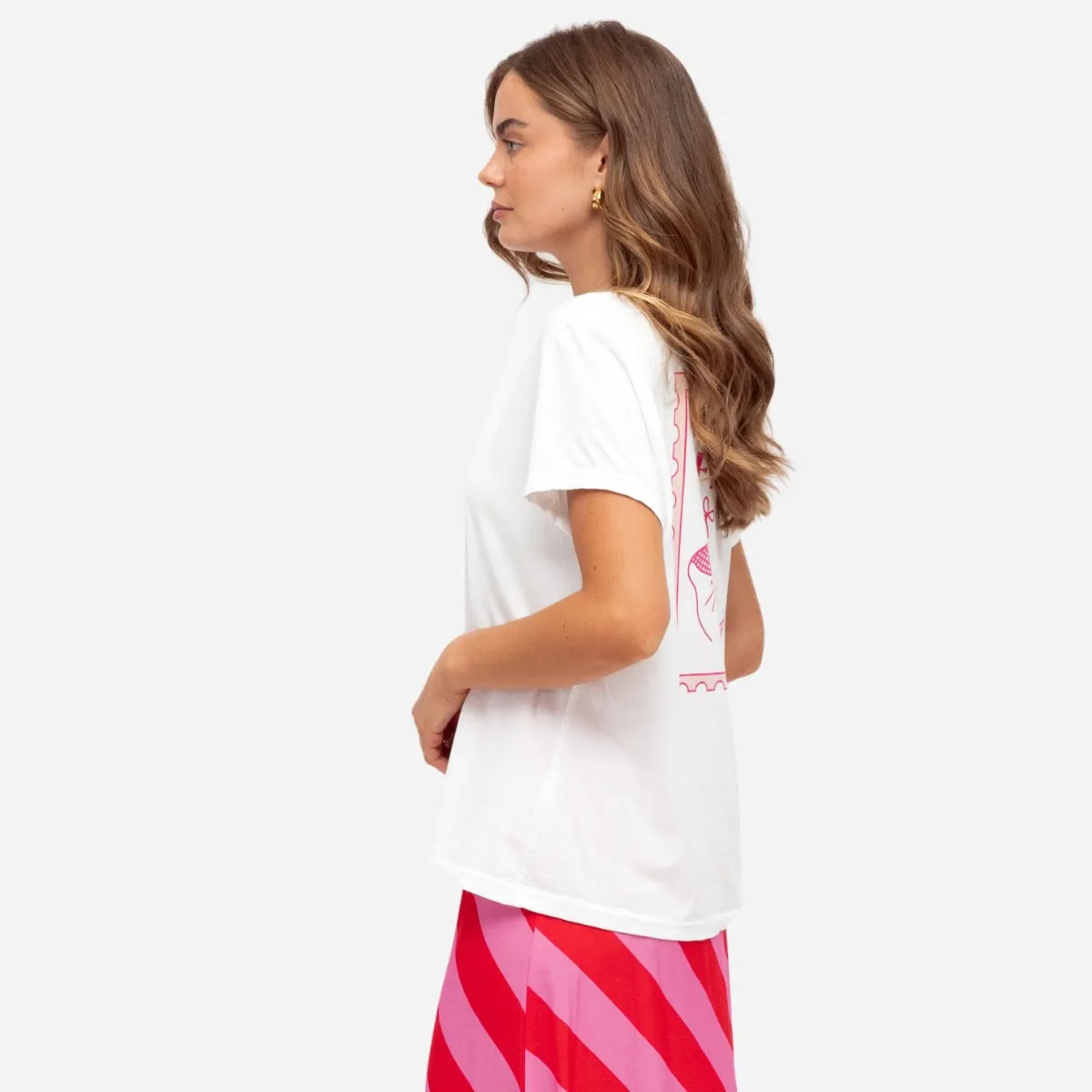 Out Of Office Tee (White)