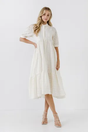 Plaid Midi Dress