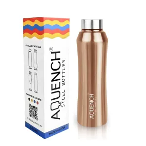 Rush Metalic Copper Water Bottle