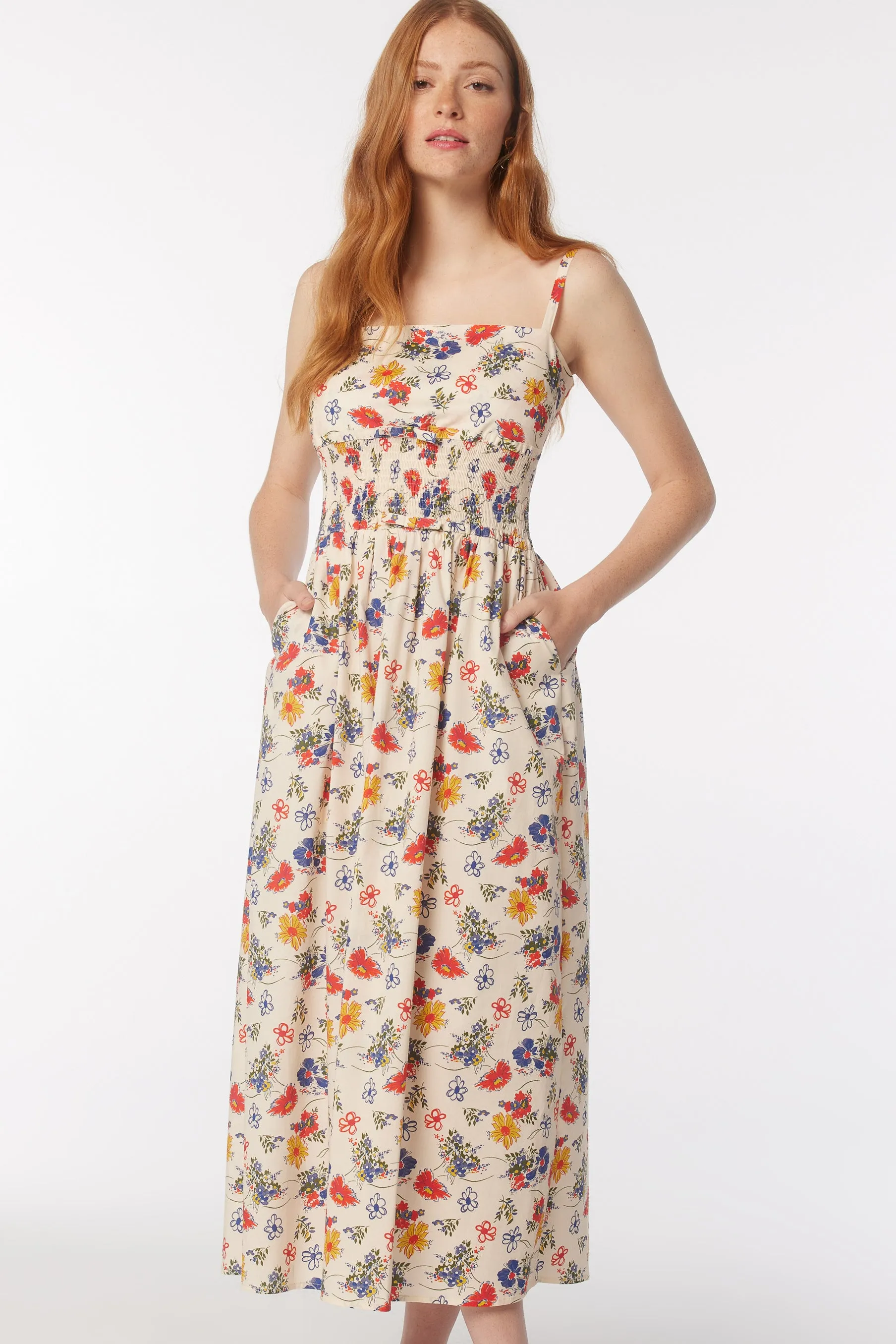 Smocked Scarlett Dress