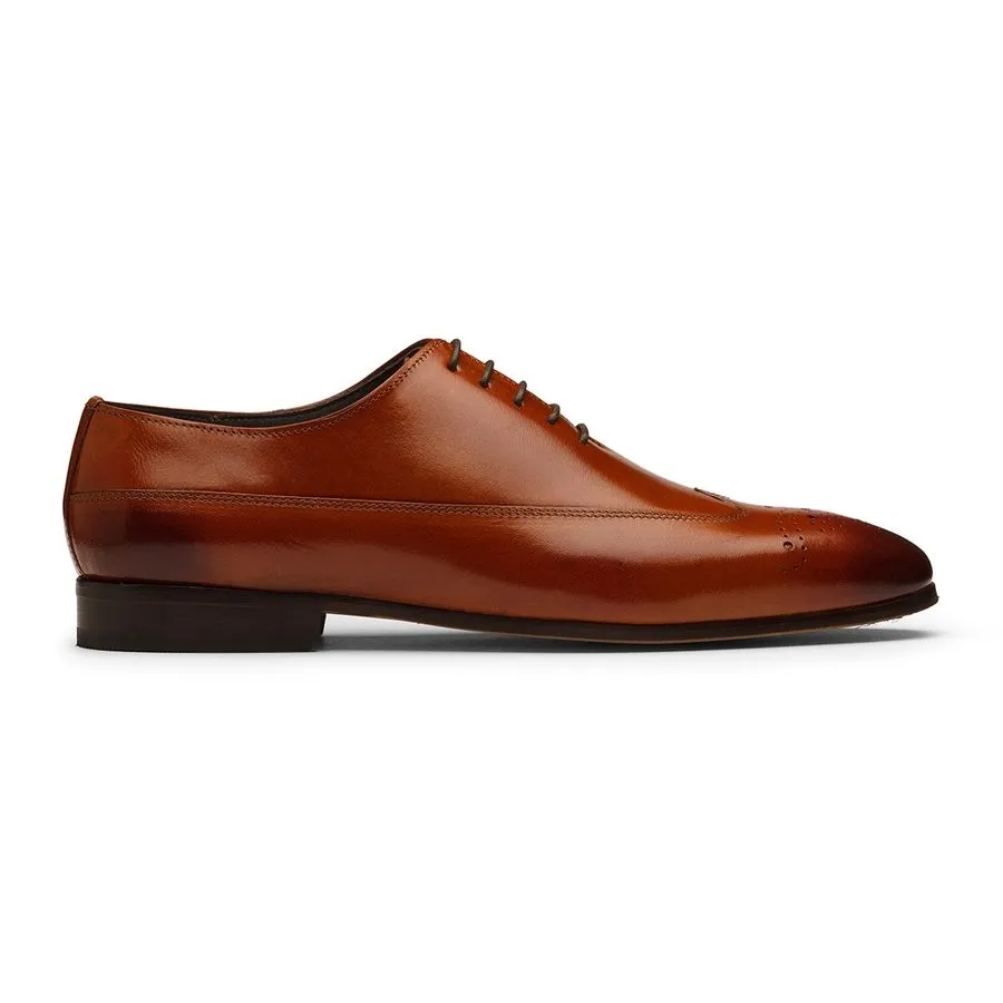 Tan Longwing Oxfords