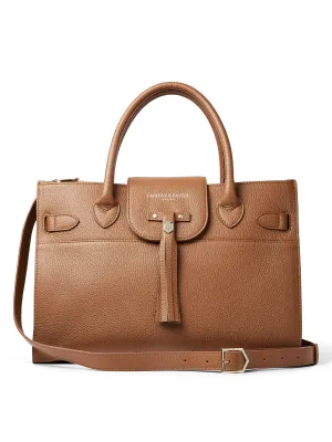 Windsor Work Bag - Tan Leather