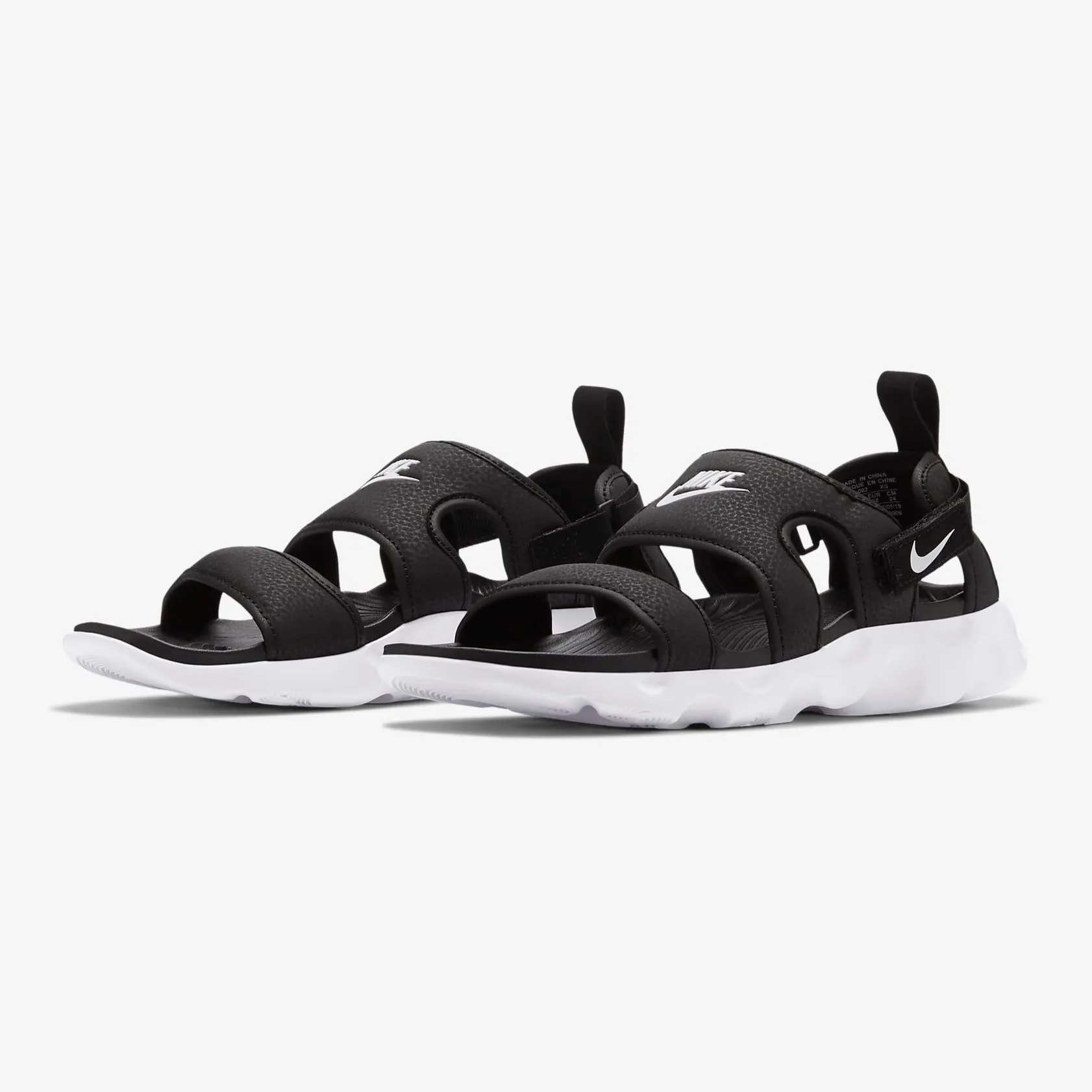 Women's Nike Owaysis Sandals "Panda" (Black/White)(CK9283-002)